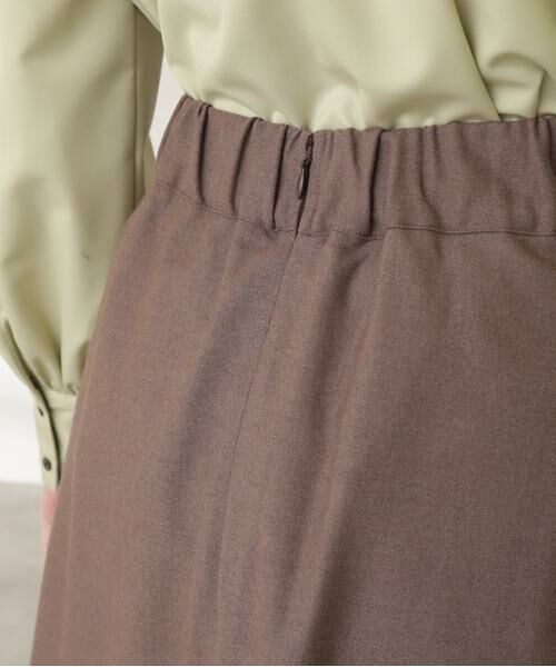 **N.Natural Beauty Basic / エヌ ナチュラルビューティーベーシック スカート | ウォームタッチトラペーズスカート《S Size Line》 | 詳細14