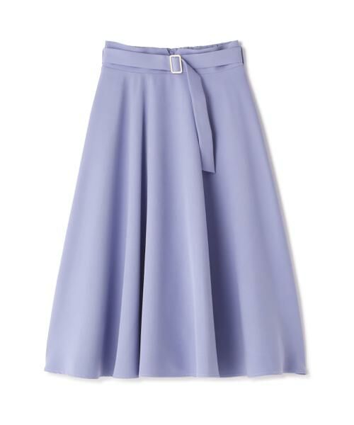 ＊＊N.Natural Beauty Basic / エヌ ナチュラルビューティーベーシック スカート | ゴールドバックルフレアスカート | 詳細1