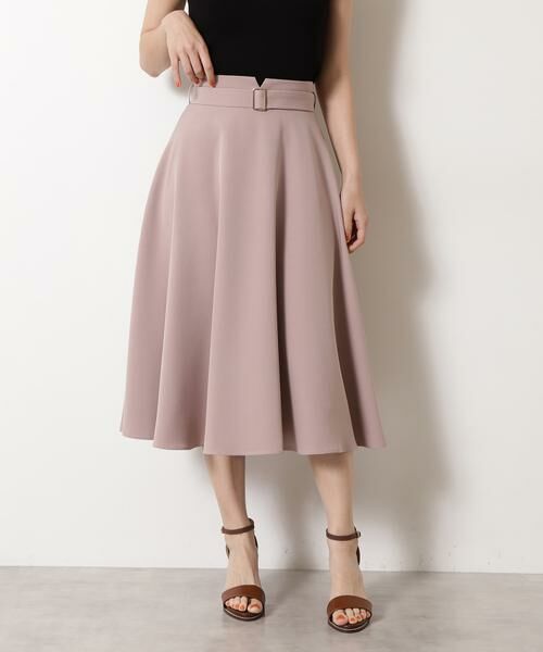 ＊＊N.Natural Beauty Basic / エヌ ナチュラルビューティーベーシック スカート | ゴールドバックルフレアスカート | 詳細29