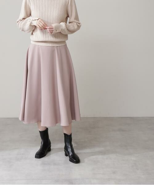 ＊＊N.Natural Beauty Basic / エヌ ナチュラルビューティーベーシック スカート | ゴールドバックルフレアスカート | 詳細23