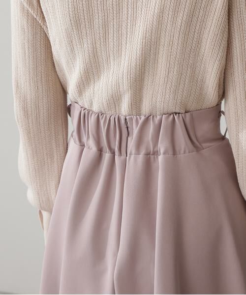 ＊＊N.Natural Beauty Basic / エヌ ナチュラルビューティーベーシック スカート | ゴールドバックルフレアスカート | 詳細28