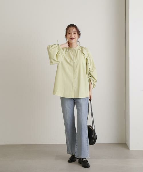 **N.Natural Beauty Basic / エヌ ナチュラルビューティーベーシック パンツ | ナチュラルフレアデニムパンツ | 詳細13