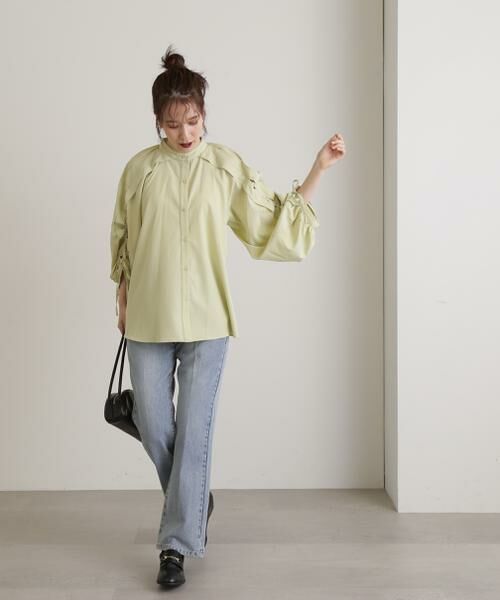 **N.Natural Beauty Basic / エヌ ナチュラルビューティーベーシック パンツ | ナチュラルフレアデニムパンツ | 詳細14