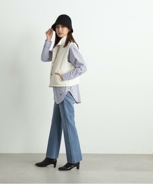 **N.Natural Beauty Basic / エヌ ナチュラルビューティーベーシック パンツ | ナチュラルフレアデニムパンツ | 詳細18