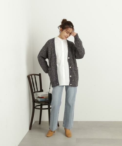 **N.Natural Beauty Basic / エヌ ナチュラルビューティーベーシック パンツ | ナチュラルフレアデニムパンツ | 詳細19