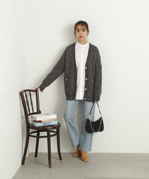 **N.Natural Beauty Basic / エヌ ナチュラルビューティーベーシック パンツ | ナチュラルフレアデニムパンツ | 詳細20