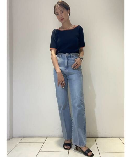 **N.Natural Beauty Basic / エヌ ナチュラルビューティーベーシック パンツ | ナチュラルフレアデニムパンツ | 詳細29