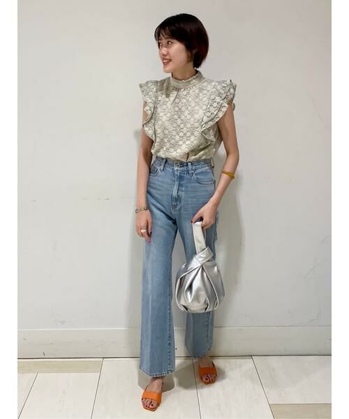 **N.Natural Beauty Basic / エヌ ナチュラルビューティーベーシック パンツ | ナチュラルフレアデニムパンツ | 詳細30