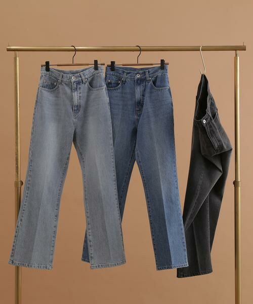 **N.Natural Beauty Basic / エヌ ナチュラルビューティーベーシック パンツ | ナチュラルフレアデニムパンツ | 詳細4