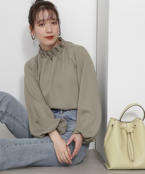 N. ペーパーバックパフ デザインブラウス オフホワイト 楽天市場】ペーパーバックパフブラウス N. Natural Beauty Basic エヌ