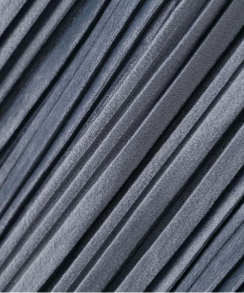 **N.Natural Beauty Basic / エヌ ナチュラルビューティーベーシック スカート | ベロアプリーツストレートスカート | 詳細12