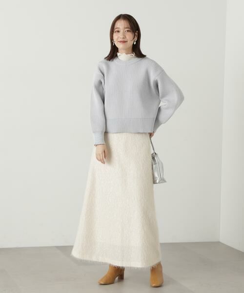 ＊＊N.Natural Beauty Basic / エヌ ナチュラルビューティーベーシック スカート | ラメフリンジスカート | 詳細18