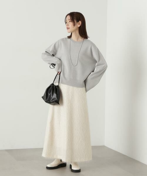 ＊＊N.Natural Beauty Basic / エヌ ナチュラルビューティーベーシック スカート | ラメフリンジスカート | 詳細20