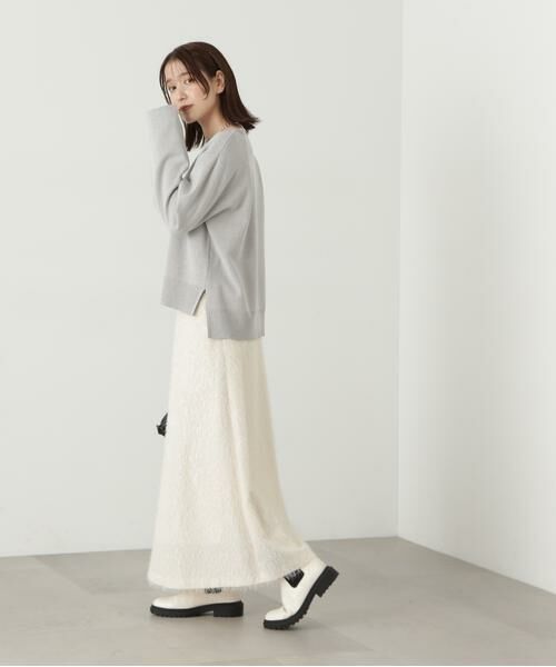 ＊＊N.Natural Beauty Basic / エヌ ナチュラルビューティーベーシック スカート | ラメフリンジスカート | 詳細21