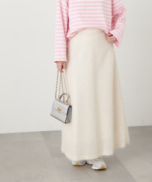 ＊＊N.Natural Beauty Basic / エヌ ナチュラルビューティーベーシック スカート | ラメフリンジスカート | 詳細3