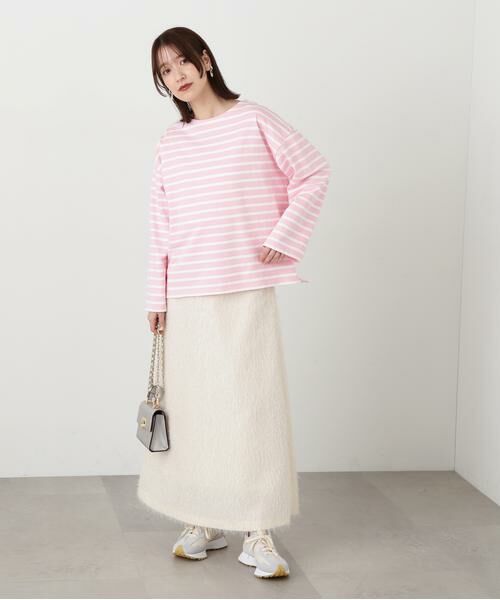 ＊＊N.Natural Beauty Basic / エヌ ナチュラルビューティーベーシック スカート | ラメフリンジスカート | 詳細5