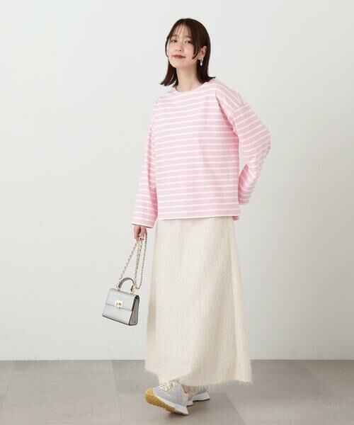 ＊＊N.Natural Beauty Basic / エヌ ナチュラルビューティーベーシック スカート | ラメフリンジスカート | 詳細6