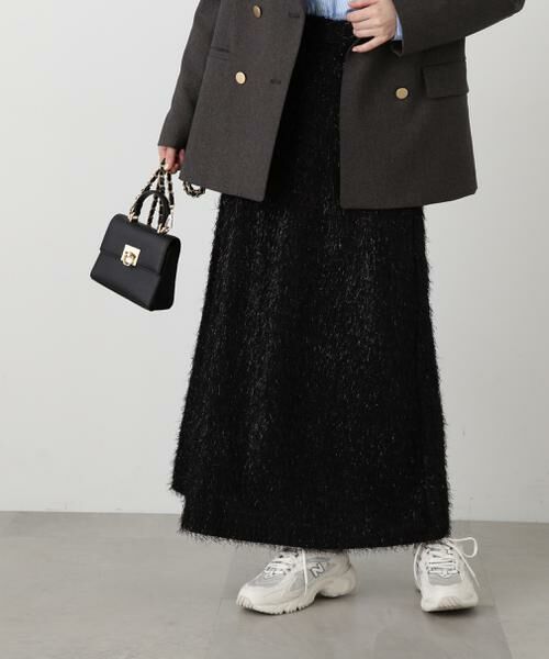 ＊＊N.Natural Beauty Basic / エヌ ナチュラルビューティーベーシック スカート | ラメフリンジスカート | 詳細26