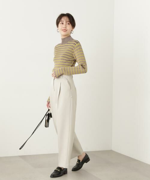 ＊＊N.Natural Beauty Basic / エヌ ナチュラルビューティーベーシック パンツ | ウォッシャブルベルト付ワイドパンツ《S Size Line》 | 詳細18