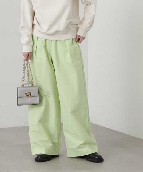 ＊＊N.Natural Beauty Basic / エヌ ナチュラルビューティーベーシック パンツ | リラックスワイドパンツ | 詳細2