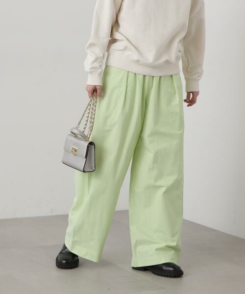 ＊＊N.Natural Beauty Basic / エヌ ナチュラルビューティーベーシック パンツ | リラックスワイドパンツ | 詳細7