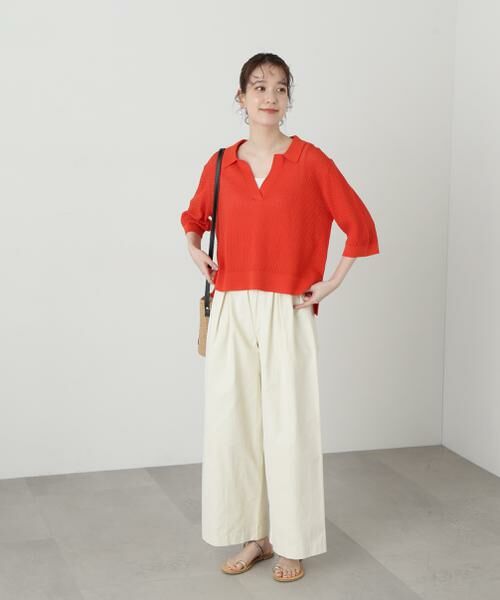 ＊＊N.Natural Beauty Basic / エヌ ナチュラルビューティーベーシック パンツ | リラックスワイドパンツ | 詳細21