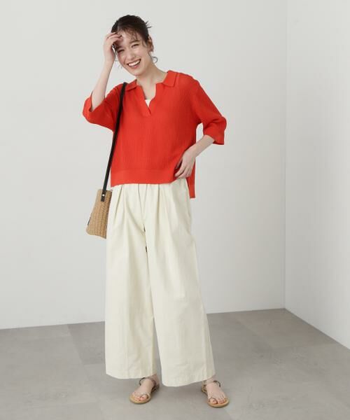 ＊＊N.Natural Beauty Basic / エヌ ナチュラルビューティーベーシック パンツ | リラックスワイドパンツ | 詳細22