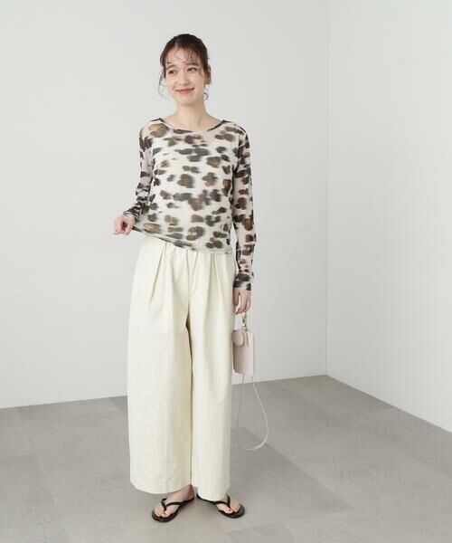 ＊＊N.Natural Beauty Basic / エヌ ナチュラルビューティーベーシック パンツ | リラックスワイドパンツ | 詳細23