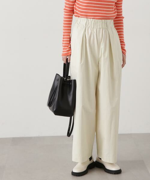 ＊＊N.Natural Beauty Basic / エヌ ナチュラルビューティーベーシック パンツ | リラックスワイドパンツ | 詳細10