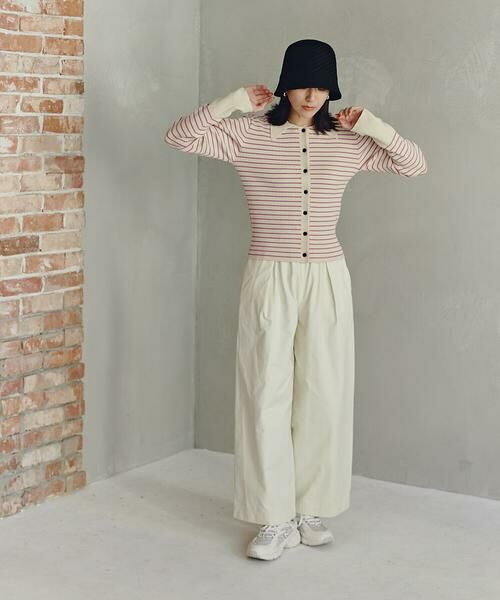＊＊N.Natural Beauty Basic / エヌ ナチュラルビューティーベーシック パンツ | リラックスワイドパンツ | 詳細12