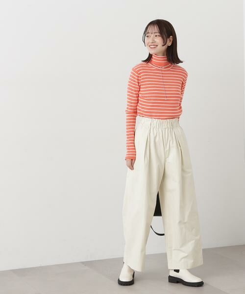 ＊＊N.Natural Beauty Basic / エヌ ナチュラルビューティーベーシック パンツ | リラックスワイドパンツ | 詳細15