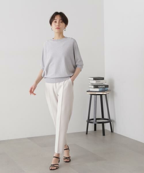 **N.Natural Beauty Basic / エヌ ナチュラルビューティーベーシック パンツ | アンクルテーパードパンツ《S Size Line》 | 詳細10