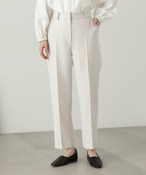 **N.Natural Beauty Basic / エヌ ナチュラルビューティーベーシック パンツ | アンクルテーパードパンツ《S Size Line》 | 詳細12