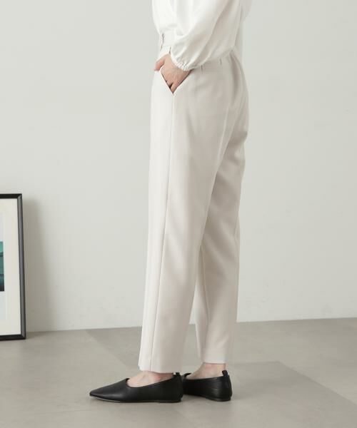 **N.Natural Beauty Basic / エヌ ナチュラルビューティーベーシック パンツ | アンクルテーパードパンツ《S Size Line》 | 詳細13