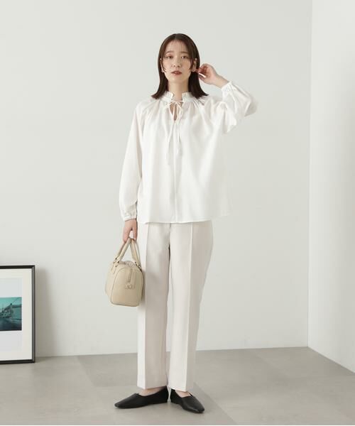 **N.Natural Beauty Basic / エヌ ナチュラルビューティーベーシック パンツ | アンクルテーパードパンツ《S Size Line》 | 詳細18