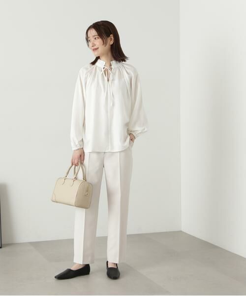 **N.Natural Beauty Basic / エヌ ナチュラルビューティーベーシック パンツ | アンクルテーパードパンツ《S Size Line》 | 詳細19