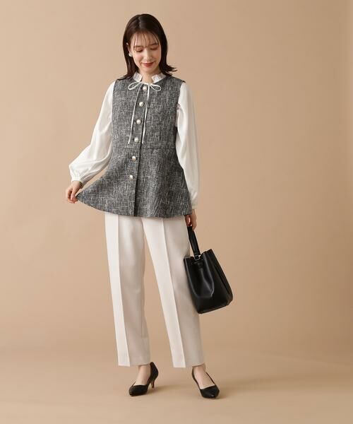 **N.Natural Beauty Basic / エヌ ナチュラルビューティーベーシック パンツ | アンクルテーパードパンツ《S Size Line》 | 詳細2