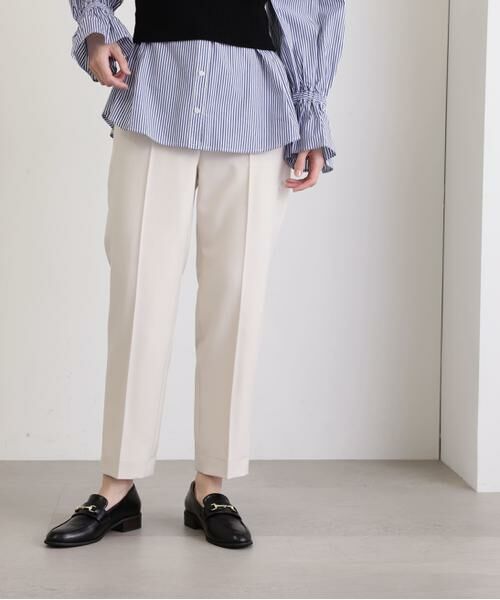 **N.Natural Beauty Basic / エヌ ナチュラルビューティーベーシック パンツ | アンクルテーパードパンツ《S Size Line》 | 詳細21
