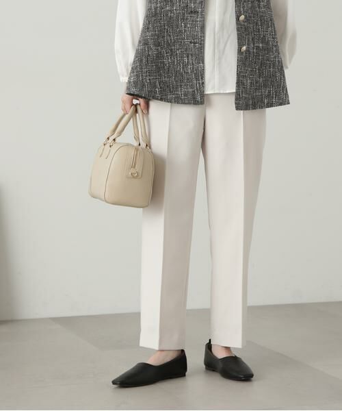 **N.Natural Beauty Basic / エヌ ナチュラルビューティーベーシック パンツ | アンクルテーパードパンツ《S Size Line》 | 詳細3