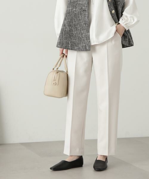 **N.Natural Beauty Basic / エヌ ナチュラルビューティーベーシック パンツ | アンクルテーパードパンツ《S Size Line》 | 詳細4