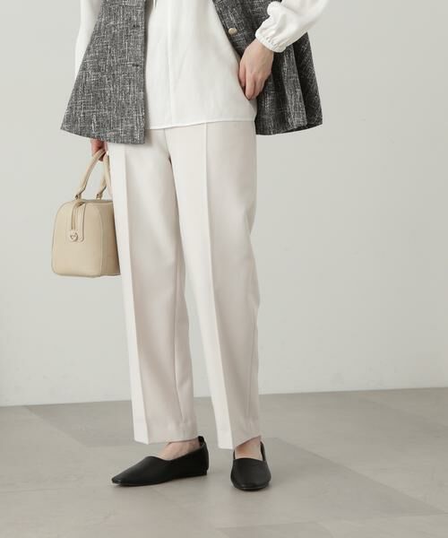 **N.Natural Beauty Basic / エヌ ナチュラルビューティーベーシック パンツ | アンクルテーパードパンツ《S Size Line》 | 詳細5