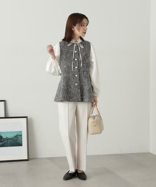 **N.Natural Beauty Basic / エヌ ナチュラルビューティーベーシック パンツ | アンクルテーパードパンツ《S Size Line》 | 詳細6