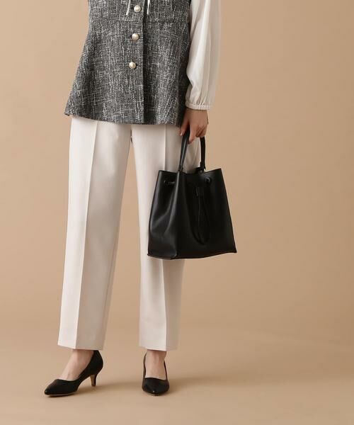 **N.Natural Beauty Basic / エヌ ナチュラルビューティーベーシック パンツ | アンクルテーパードパンツ《S Size Line》(オフ)