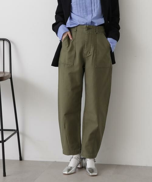 ＊＊N.Natural Beauty Basic / エヌ ナチュラルビューティーベーシック パンツ | カーブカーゴパンツ《S Size Line》 | 詳細12