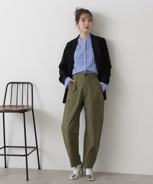 ＊＊N.Natural Beauty Basic / エヌ ナチュラルビューティーベーシック パンツ | カーブカーゴパンツ《S Size Line》 | 詳細9