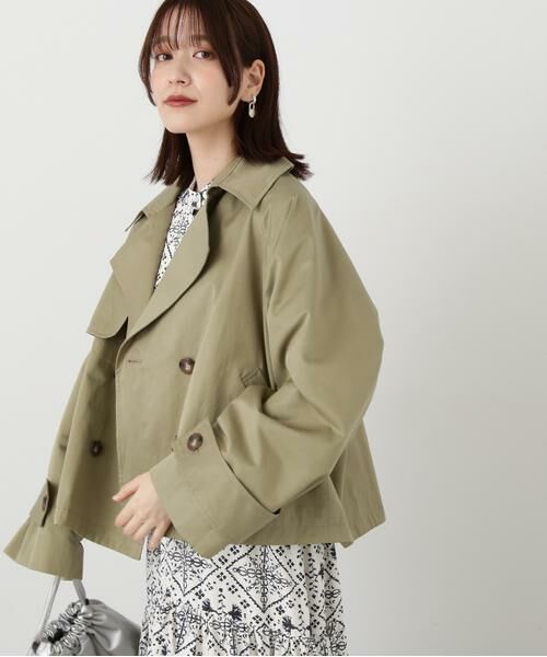 ＊＊N.Natural Beauty Basic / エヌ ナチュラルビューティーベーシック アウター | ショートトレンチコート | 詳細2