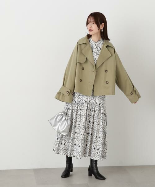 ＊＊N.Natural Beauty Basic / エヌ ナチュラルビューティーベーシック アウター | ショートトレンチコート | 詳細5