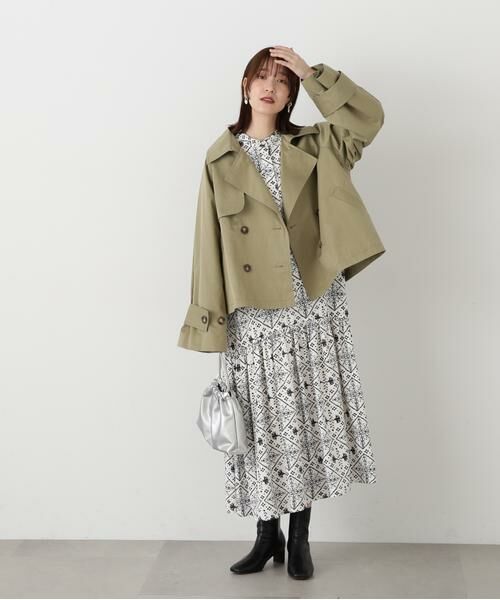 ＊＊N.Natural Beauty Basic / エヌ ナチュラルビューティーベーシック アウター | ショートトレンチコート | 詳細6
