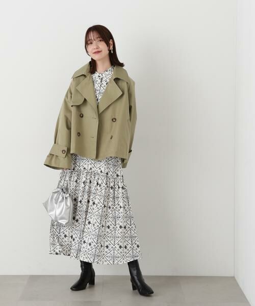 ＊＊N.Natural Beauty Basic / エヌ ナチュラルビューティーベーシック アウター | ショートトレンチコート | 詳細7