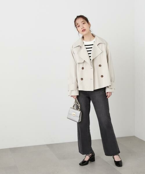 ＊＊N.Natural Beauty Basic / エヌ ナチュラルビューティーベーシック アウター | ショートトレンチコート | 詳細22